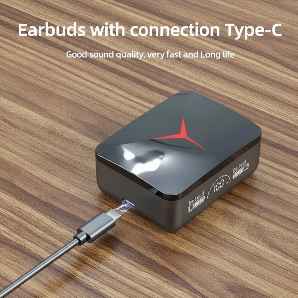 TWS M90 Wireless Headphone Bluetooth 5.3 Sport Earbuds