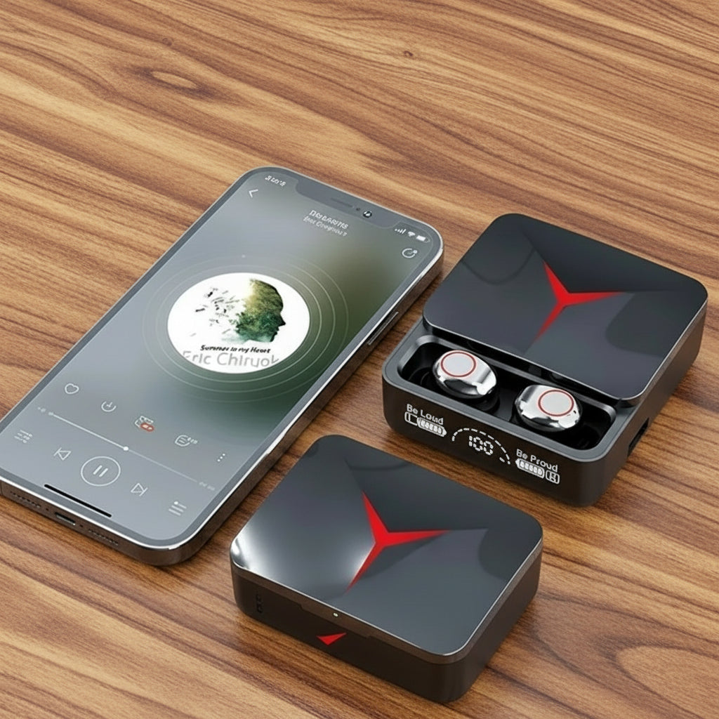 TWS M90 Wireless Headphone Bluetooth 5.3 Sport Earbuds