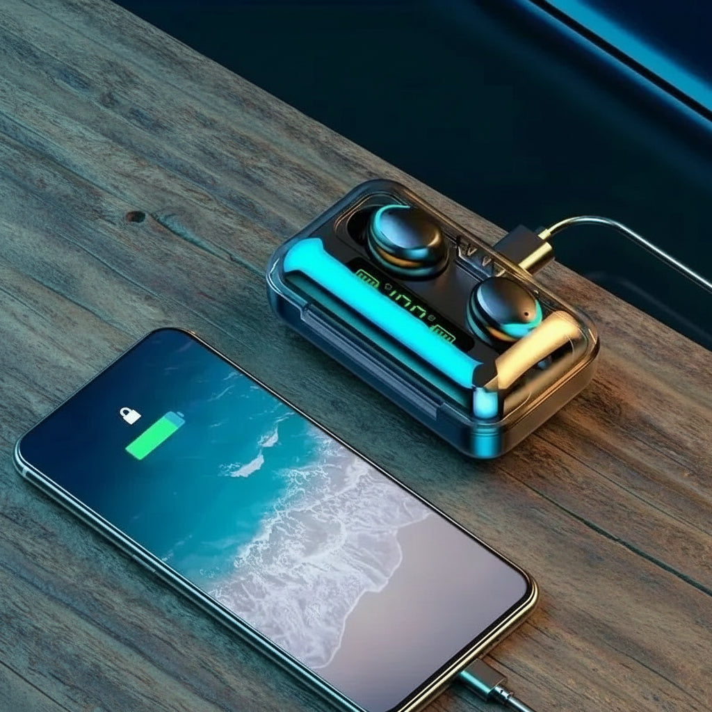 Wireless Bluetooth Headphones Tws5.3 Waterproof Earbuds