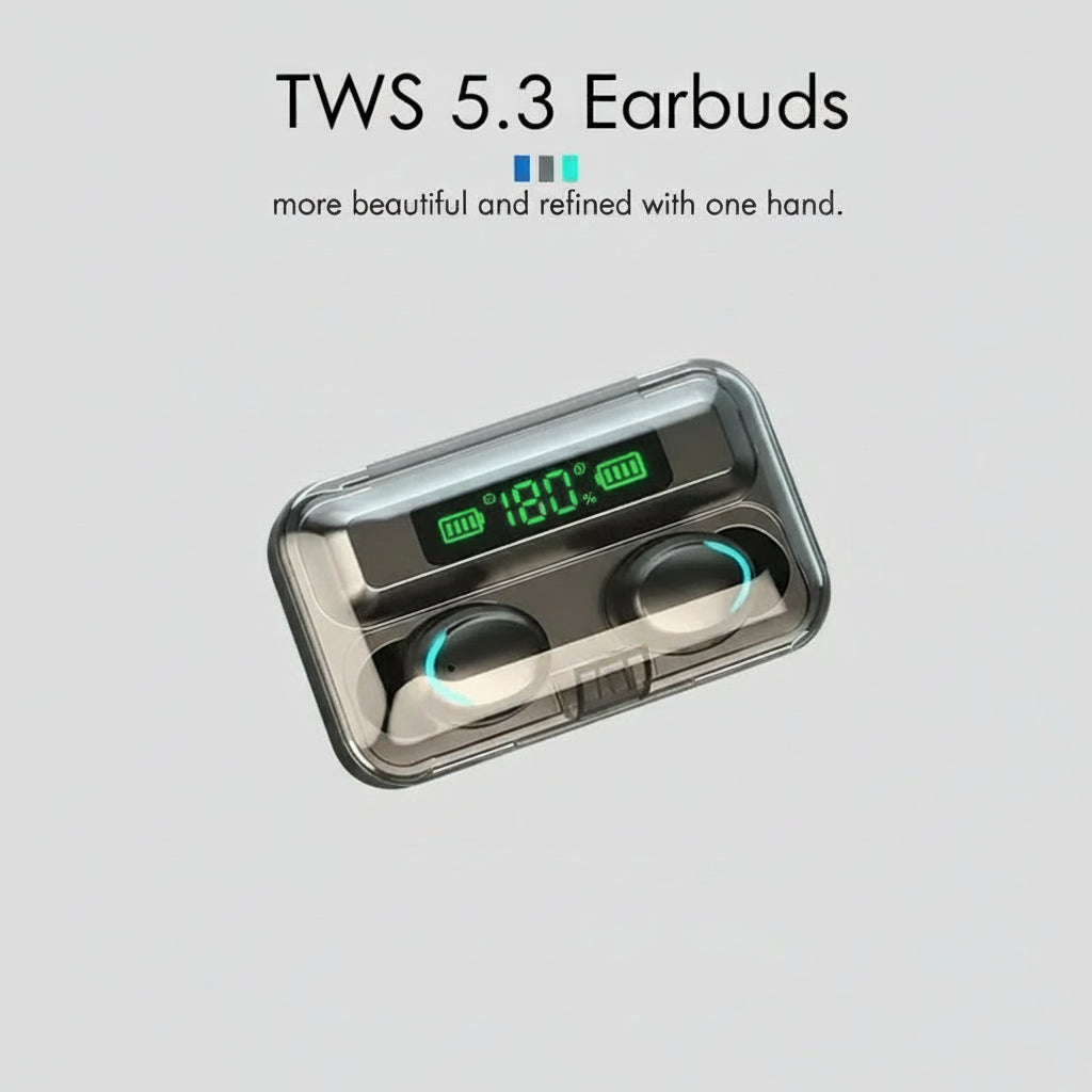 Wireless Bluetooth Headphones Tws5.3 Waterproof Earbuds